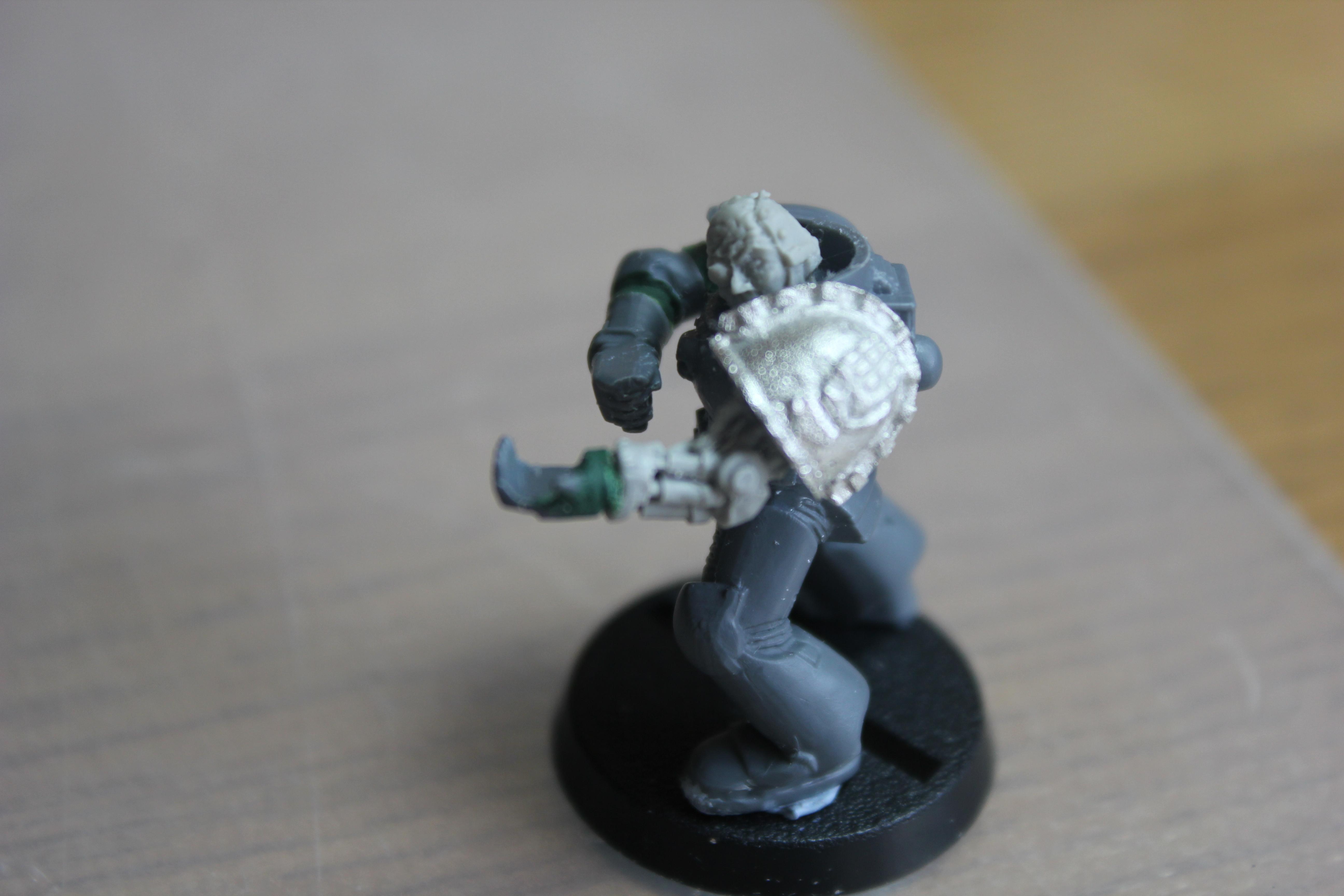 Iron Hands, Space Marines, Warhammer 40,000, Work In Progress