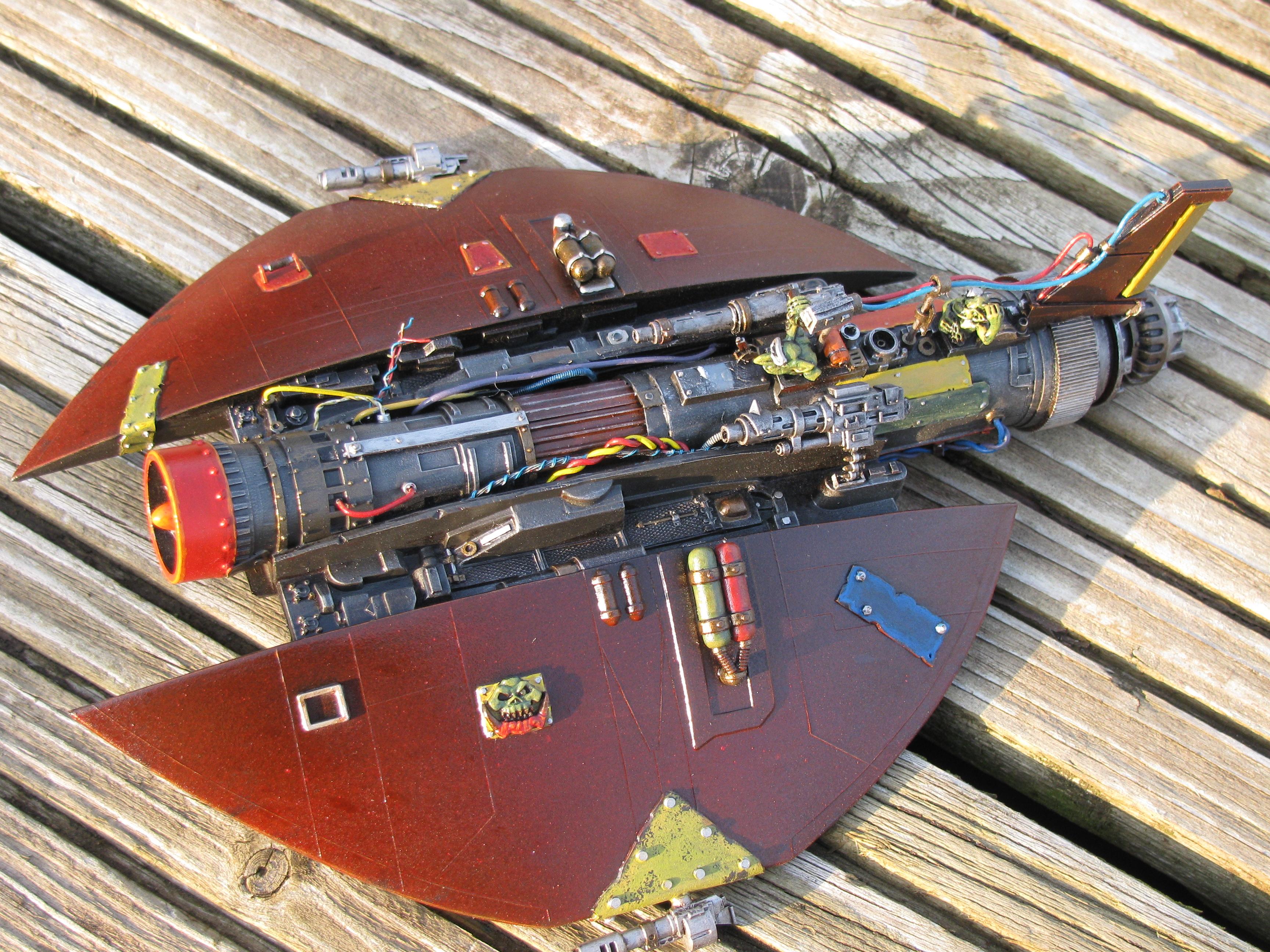 Conversion, Cyborks, Fighta-bomba, Orks, Warhammer 40,000