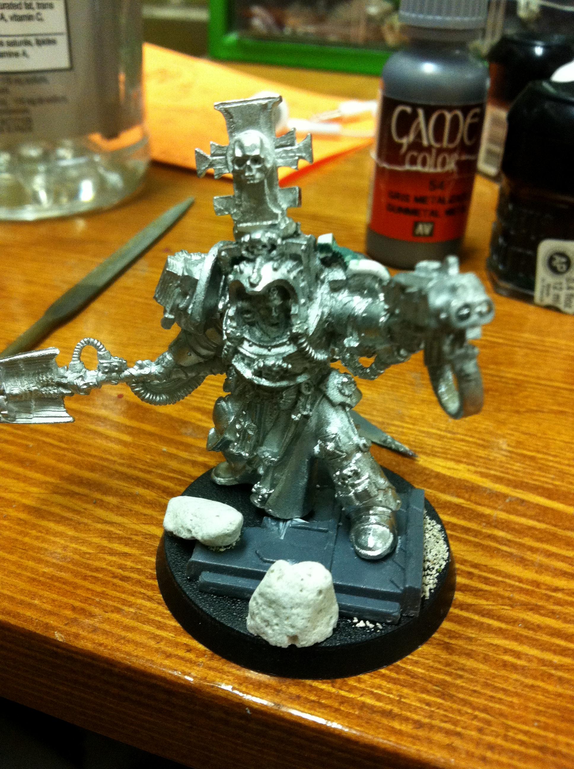 Almost ready to paint
