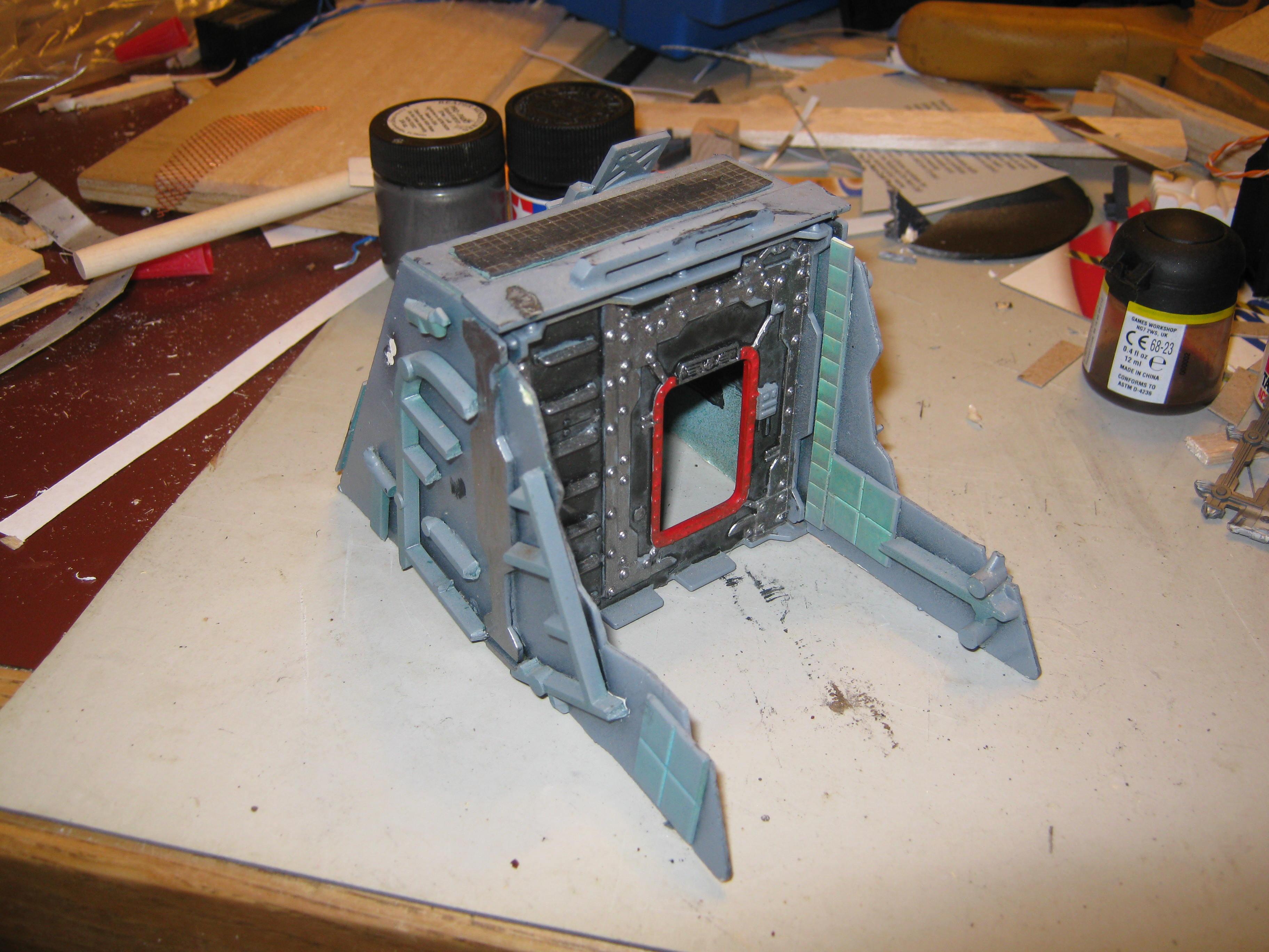Necromunda, Plasticard, Scratch Build, Terrain, Warhammer 40,000