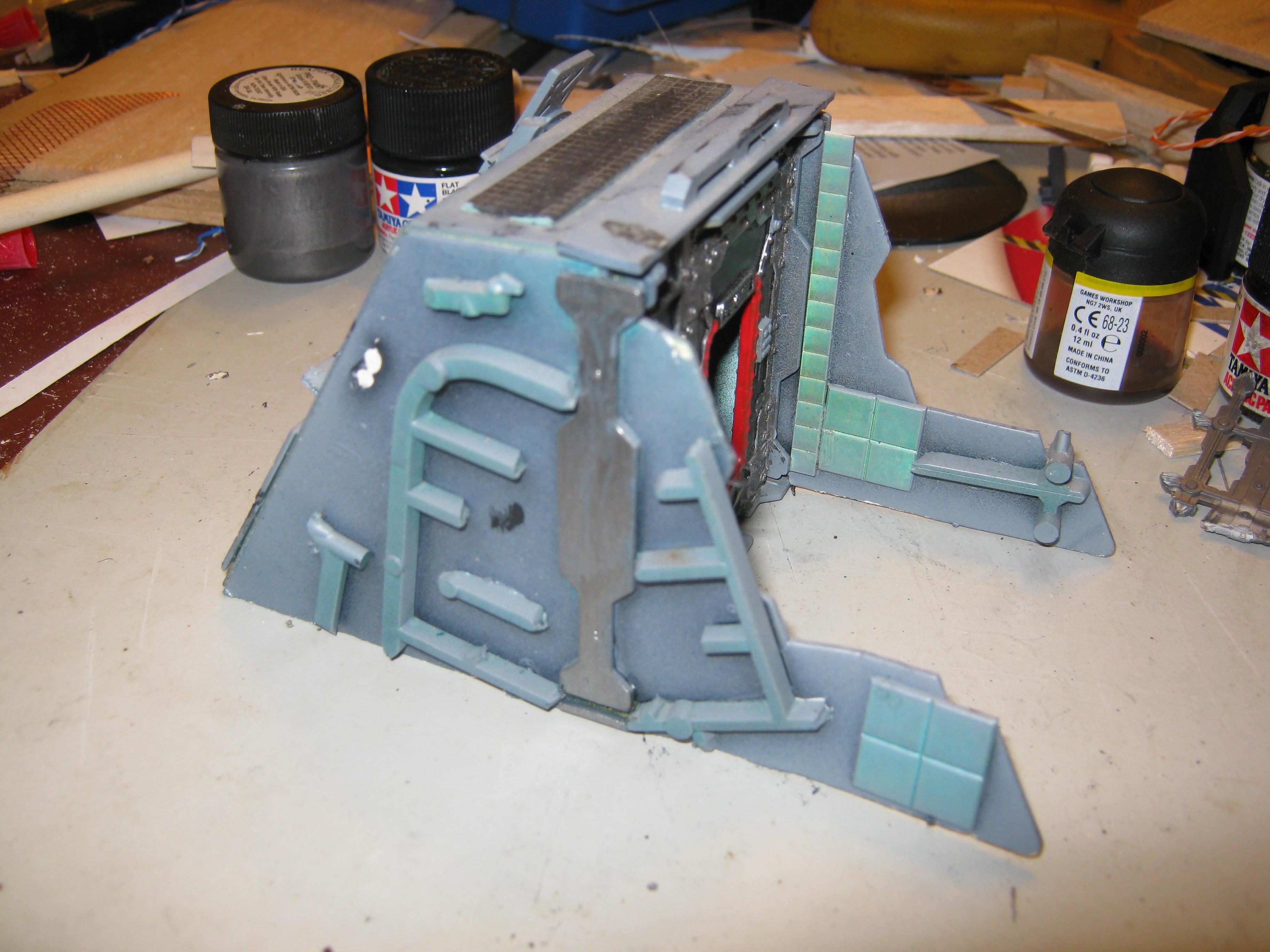 Necromunda, Plasticard, Scratch Build, Terrain, Warhammer 40,000