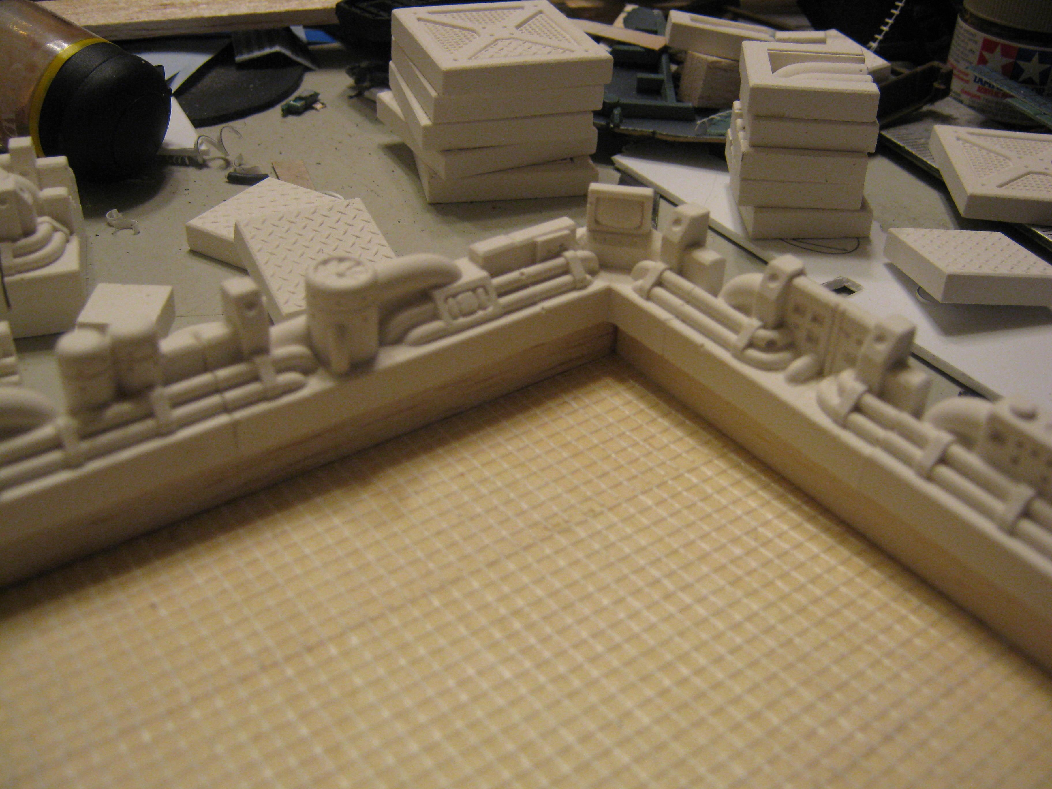 Necromunda, Plasticard, Scratch Build, Terrain, Warhammer 40,000