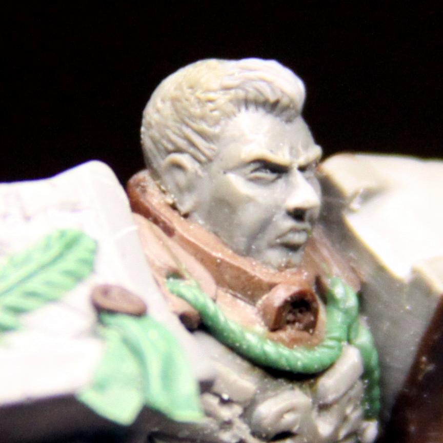 Conversion, Primarch, Rogal Dorn, Sculpting