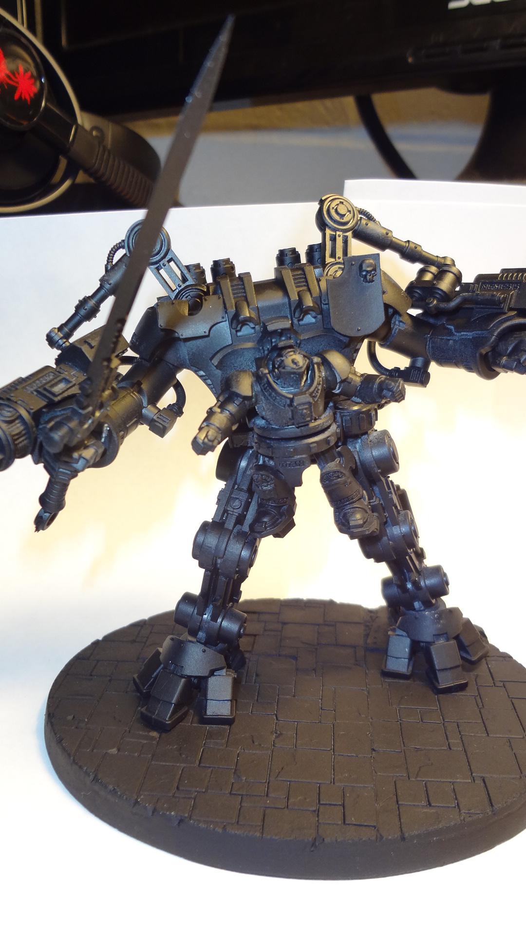 Dreadknight, Dreadknight #1 - Fully magnetized minus the arms