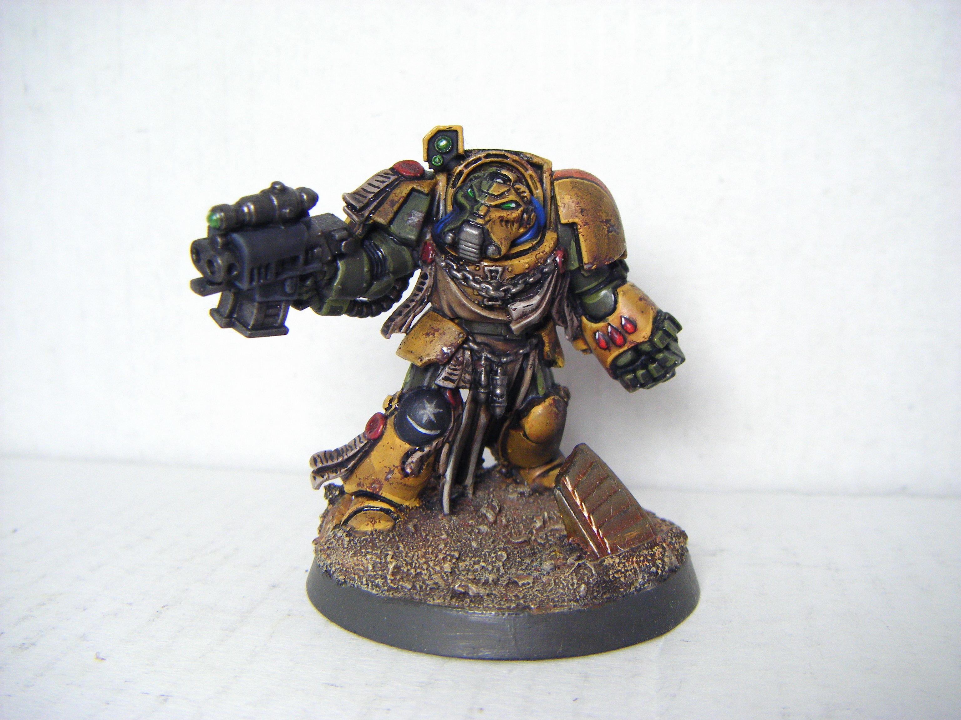 Space Marines, Terminator Armor, Weathered