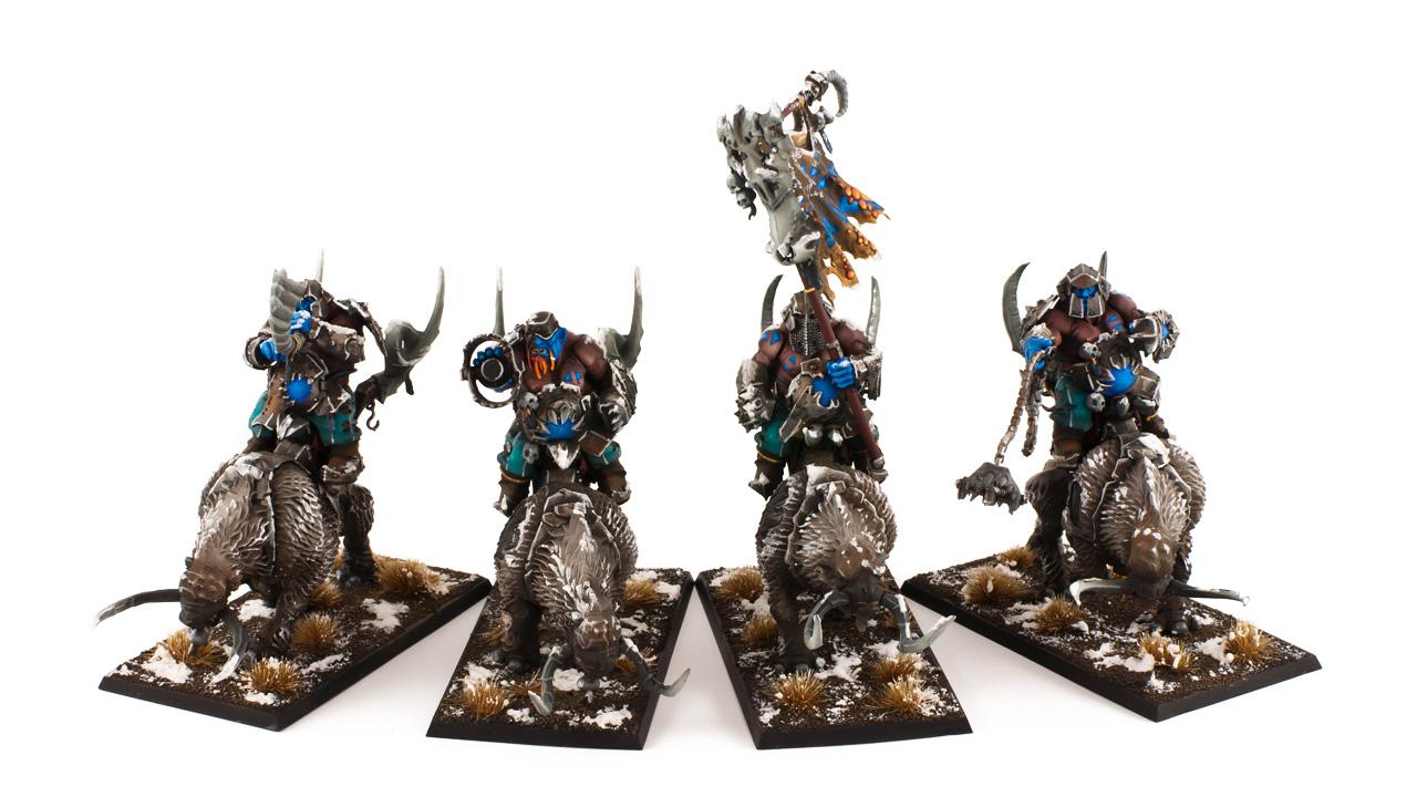 Ogre Kingdoms Mournfang Cavalry
