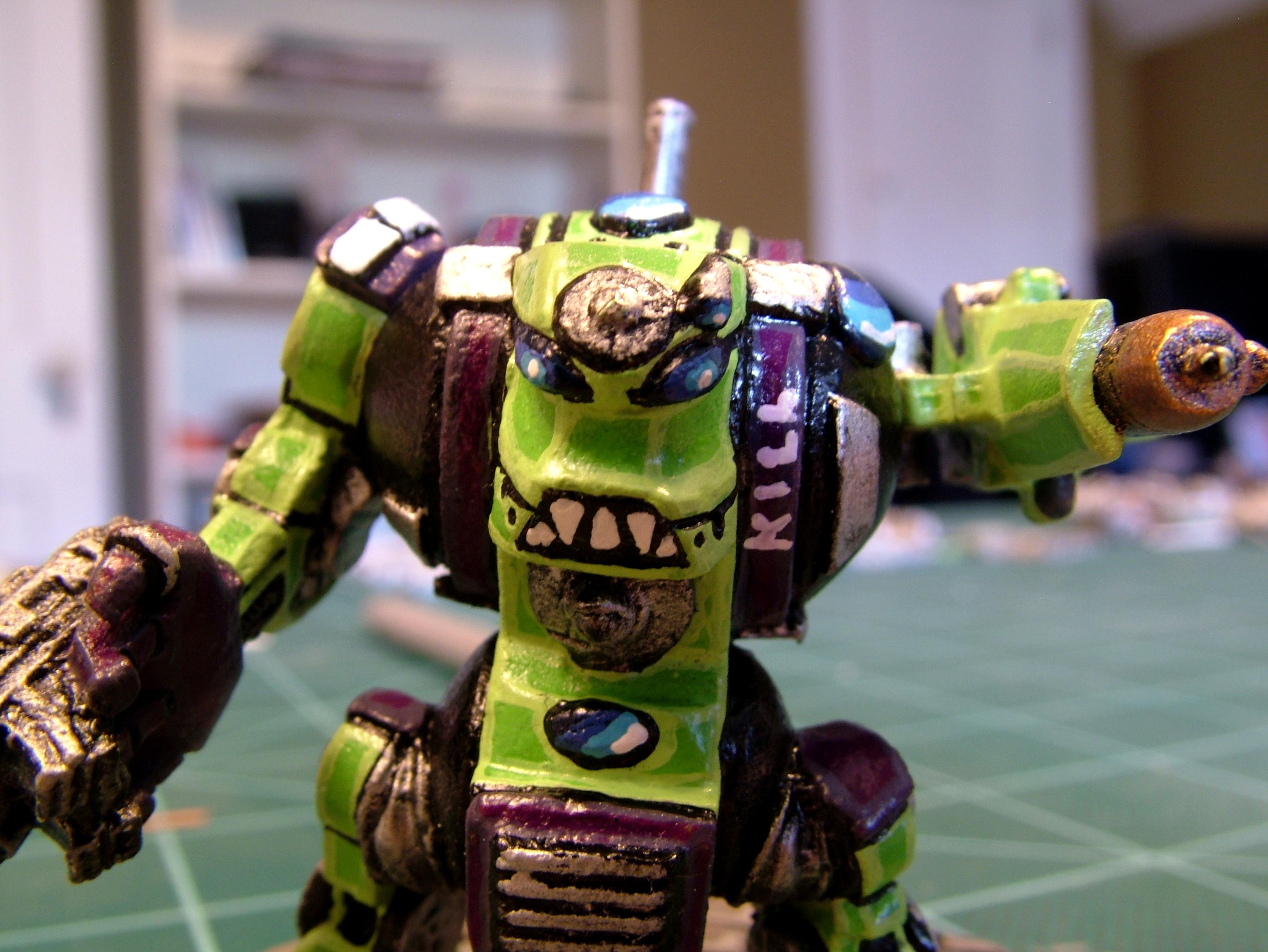 Dreadnought, Green Scorpians, Rogue Trader, Space Marines