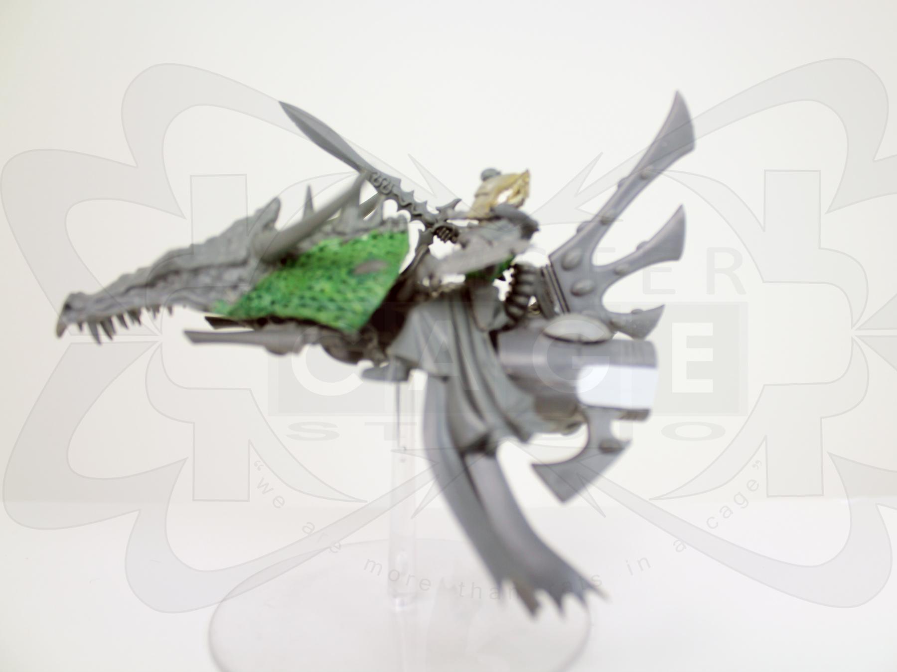 Conversion, Eldar, Eldar Jetbike, Eldar Nightspinner, Eldar Wave Serpent, Freehand, Mural, Warlock
