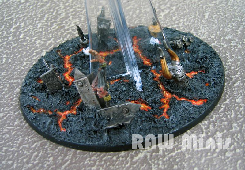 Chaos, Chaos Space Marines, Conversion, Flying Stand, Painting, Terrain, Warhammer 40,000