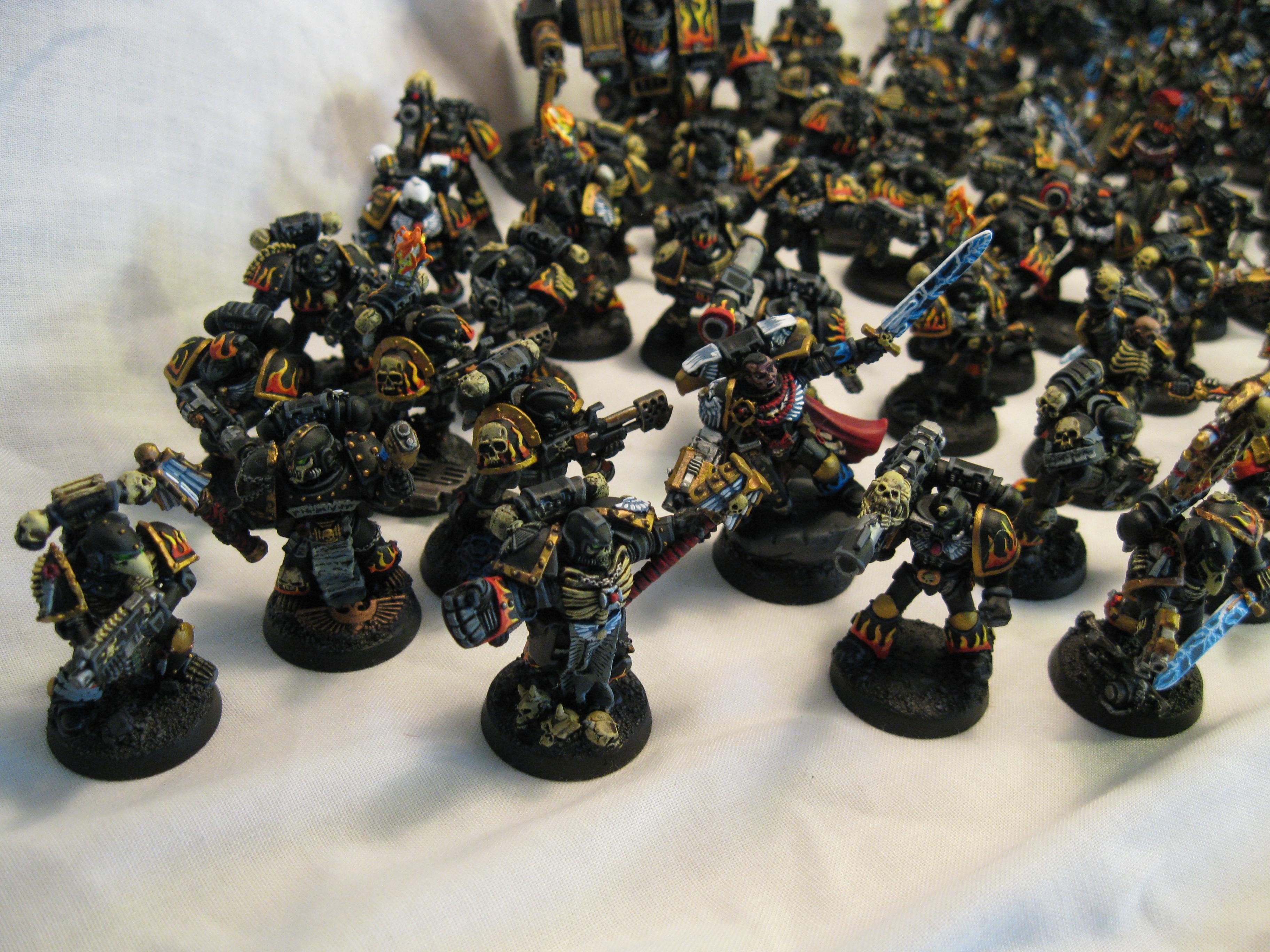 Chaplain, Commission, Legion Of The Damned, Pro Painted, Space Marines, Warhammer 40,000