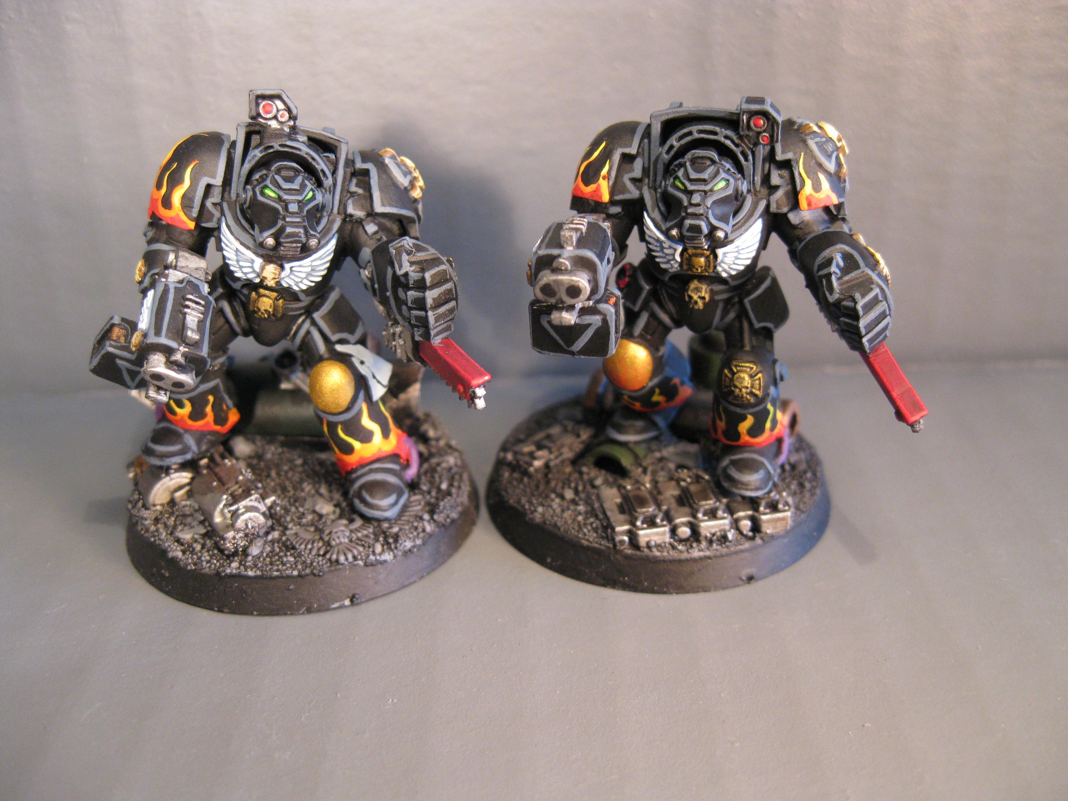 Pro Painted, Space Marines, Terminator Armor, Warhammer 40,000