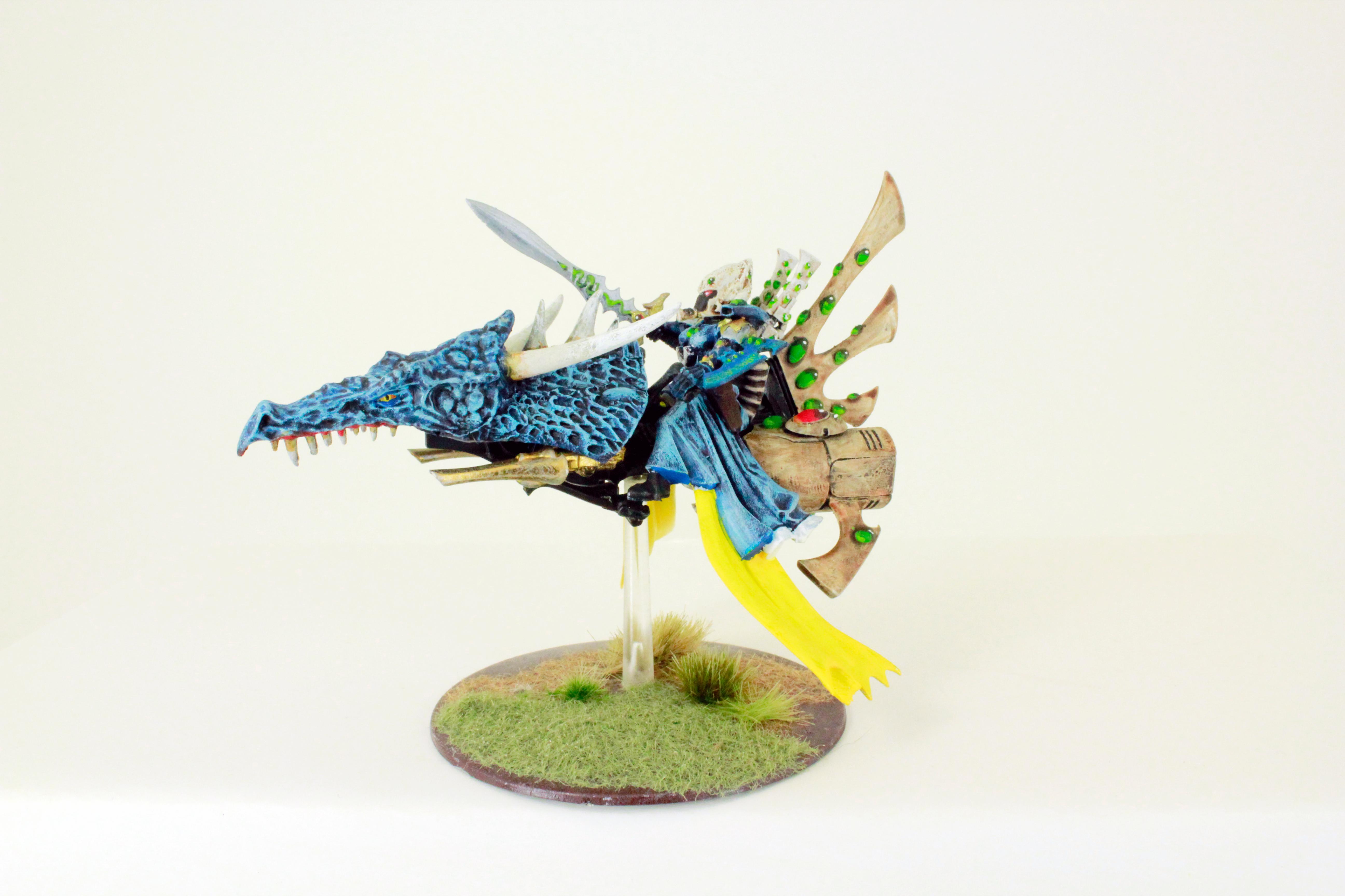Conversion, Eldar, Eldar Jetbike, Eldar Nightspinner, Eldar Wave Serpent, Freehand, Mural, Warlock