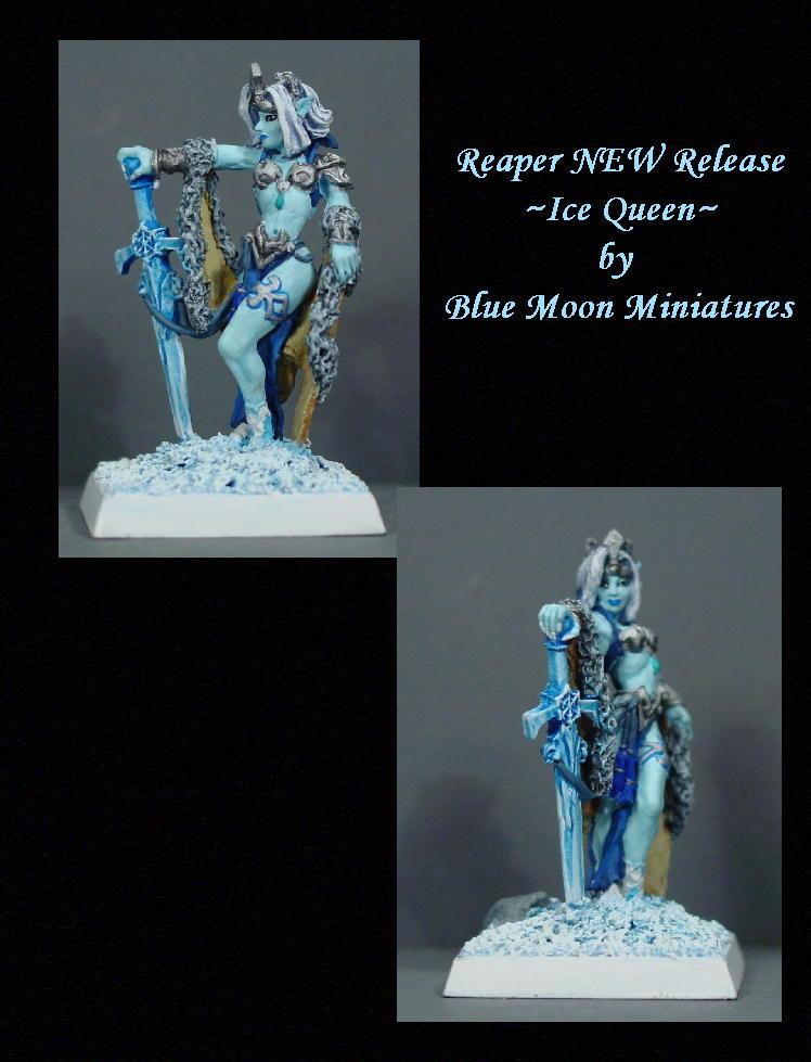 Drow, Elves, Ice, Pathfinders, Pro Painted, Reaper, Reaper Miniatures, Reaper Minis, Rpg, Warhammer Fantasy