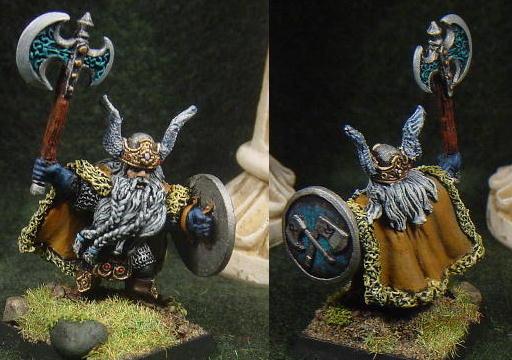 Dwarf Lord, Pathfinders, Pro Painted, Reaper, Reaper Miniatures, Reaper Minis, Rpg, Warhammer Fantasy