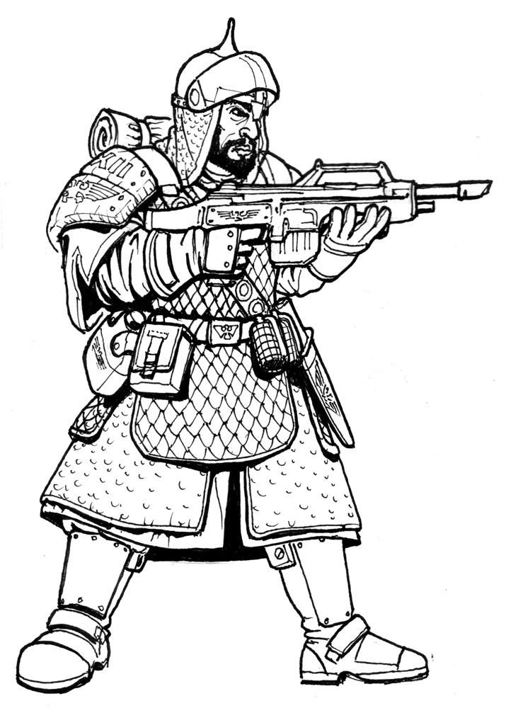 Dragoon, Gaunt, Guard, Imperial, Regiment, Tanith, Troops, Vitrian