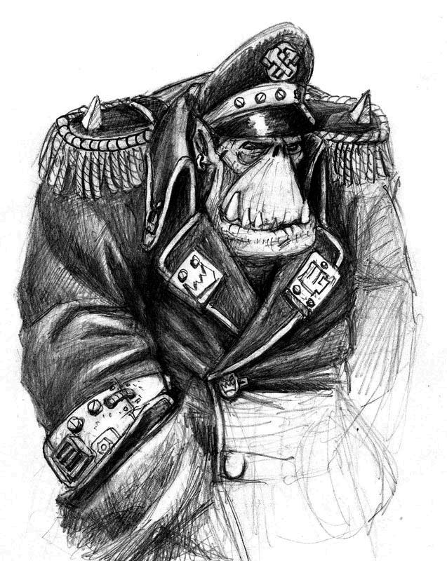 Blood Axe, Headquarters, Orks, Warboss