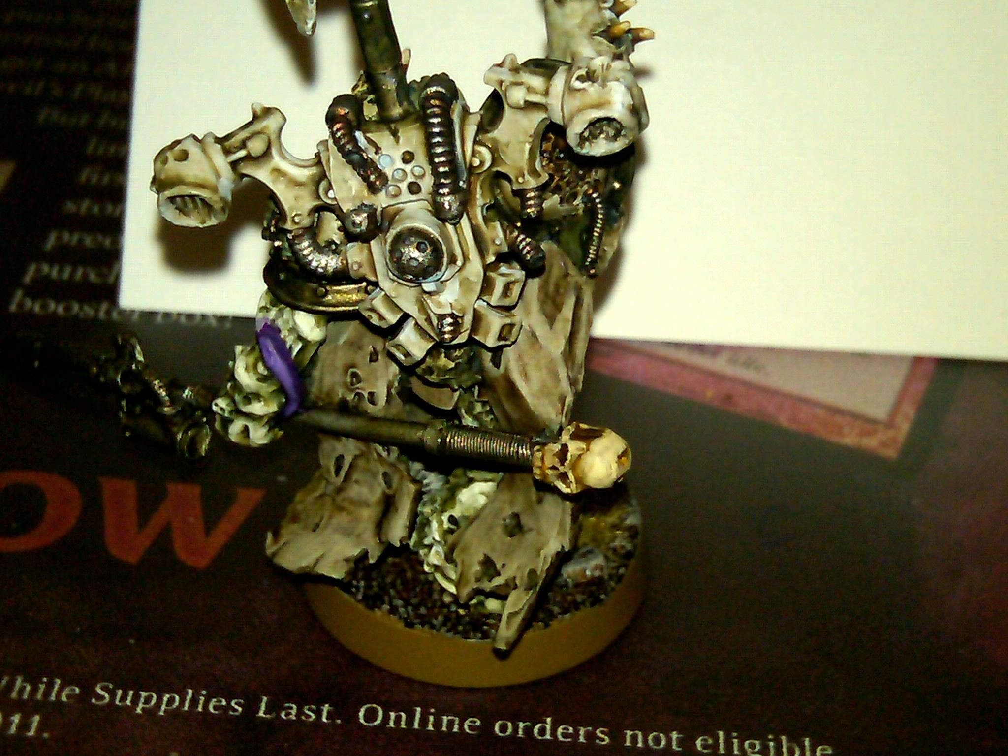 Chaos, Nurgle, Nurgle Sorceror Lord Back View