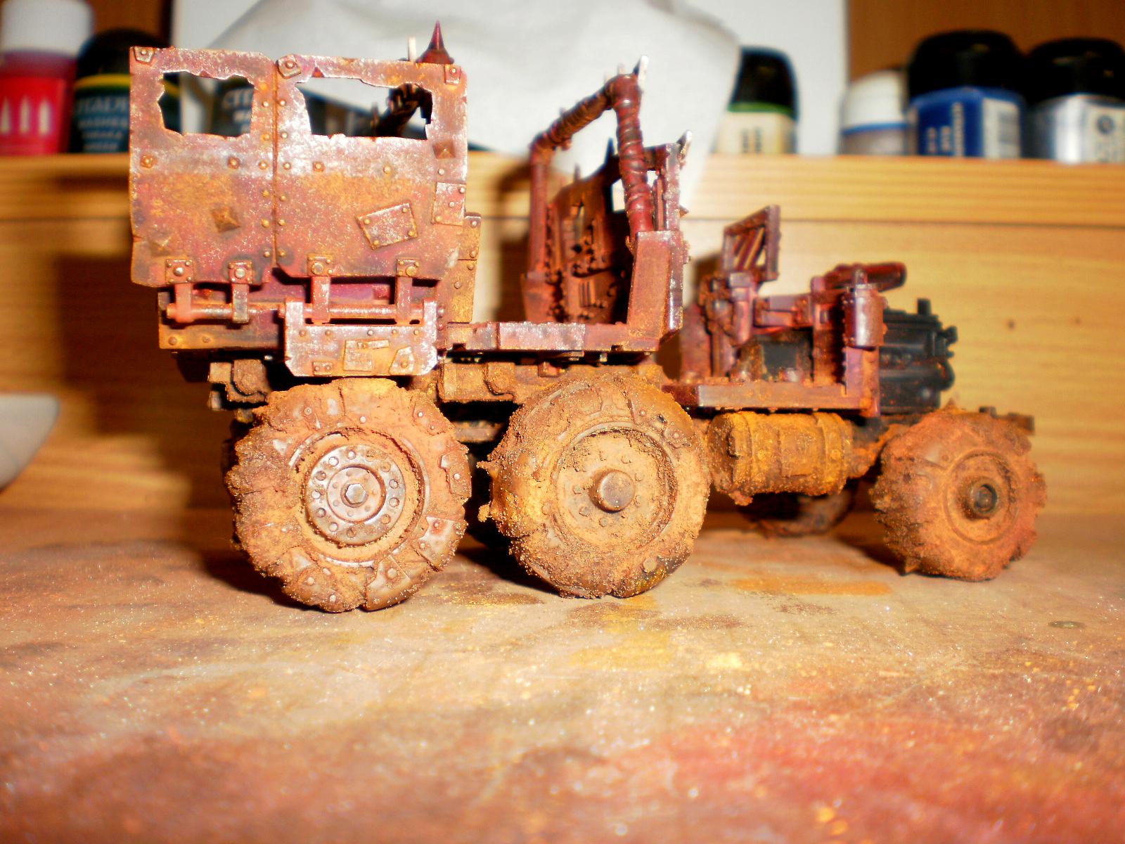 Ork Truck, Orks, Tank, Warhammer 40,000, Work In Progress