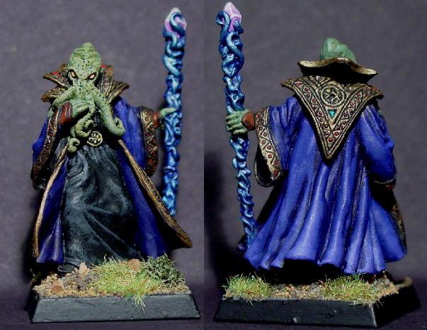 Cthulu, Mind Flayer, Pathfinders, Pro Painted, Reaper, Reaper Miniatures, Reaper Minis, Rpg, Warhammer Fantasy