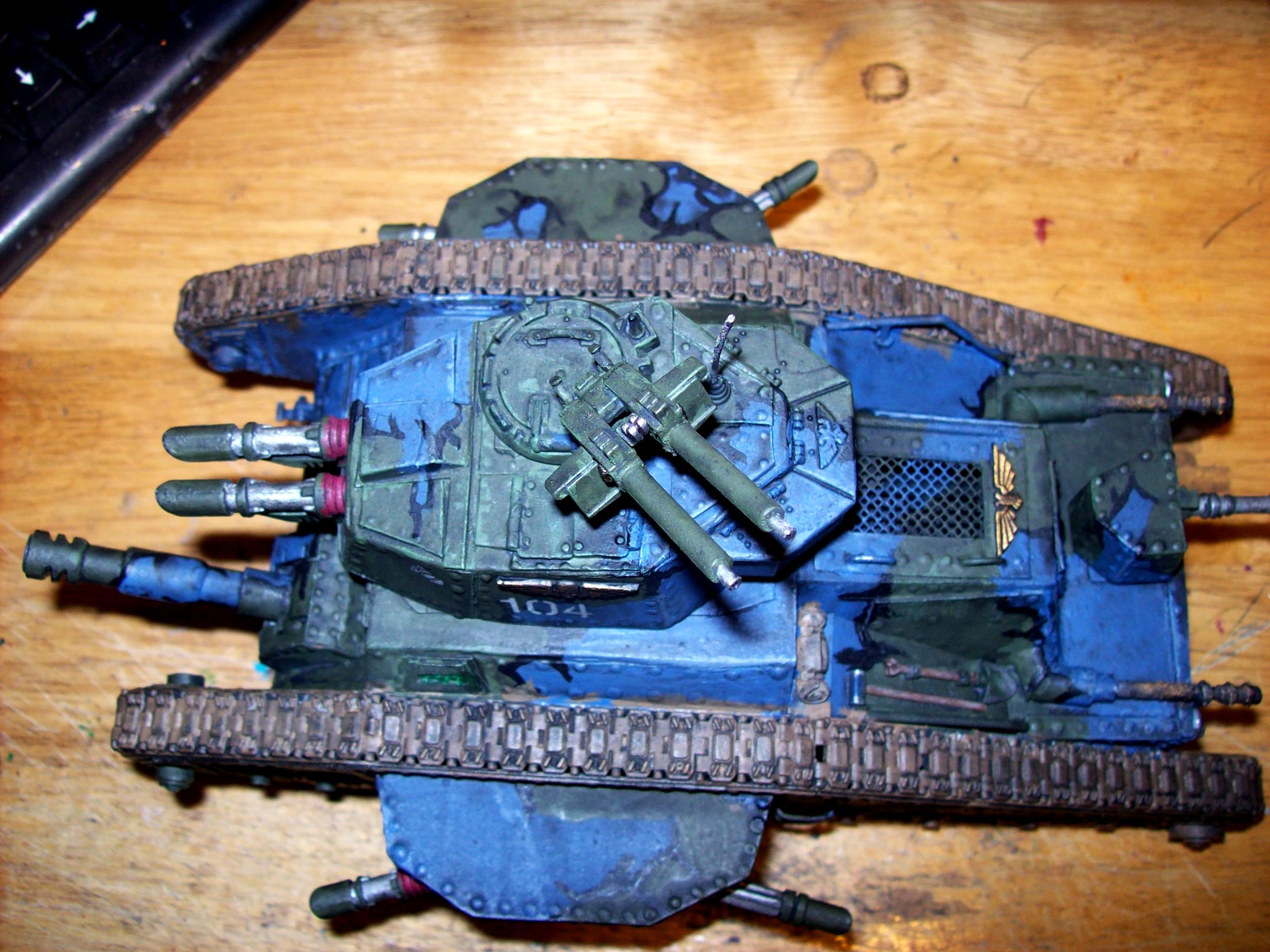 Astra Militarum, Imperial Guard, Leman Russ Battle Tank