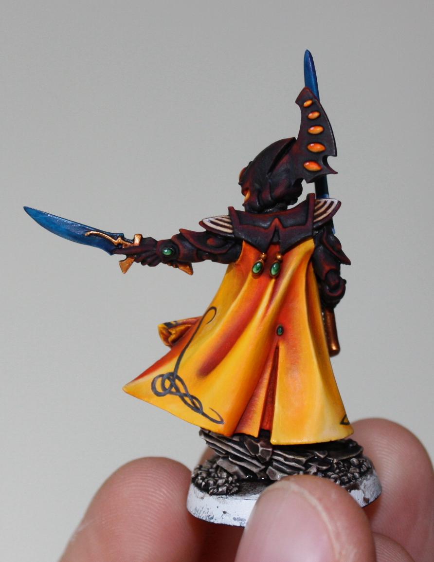 Cape, Eldar, Farseer, Swords, Warhammer 40,000