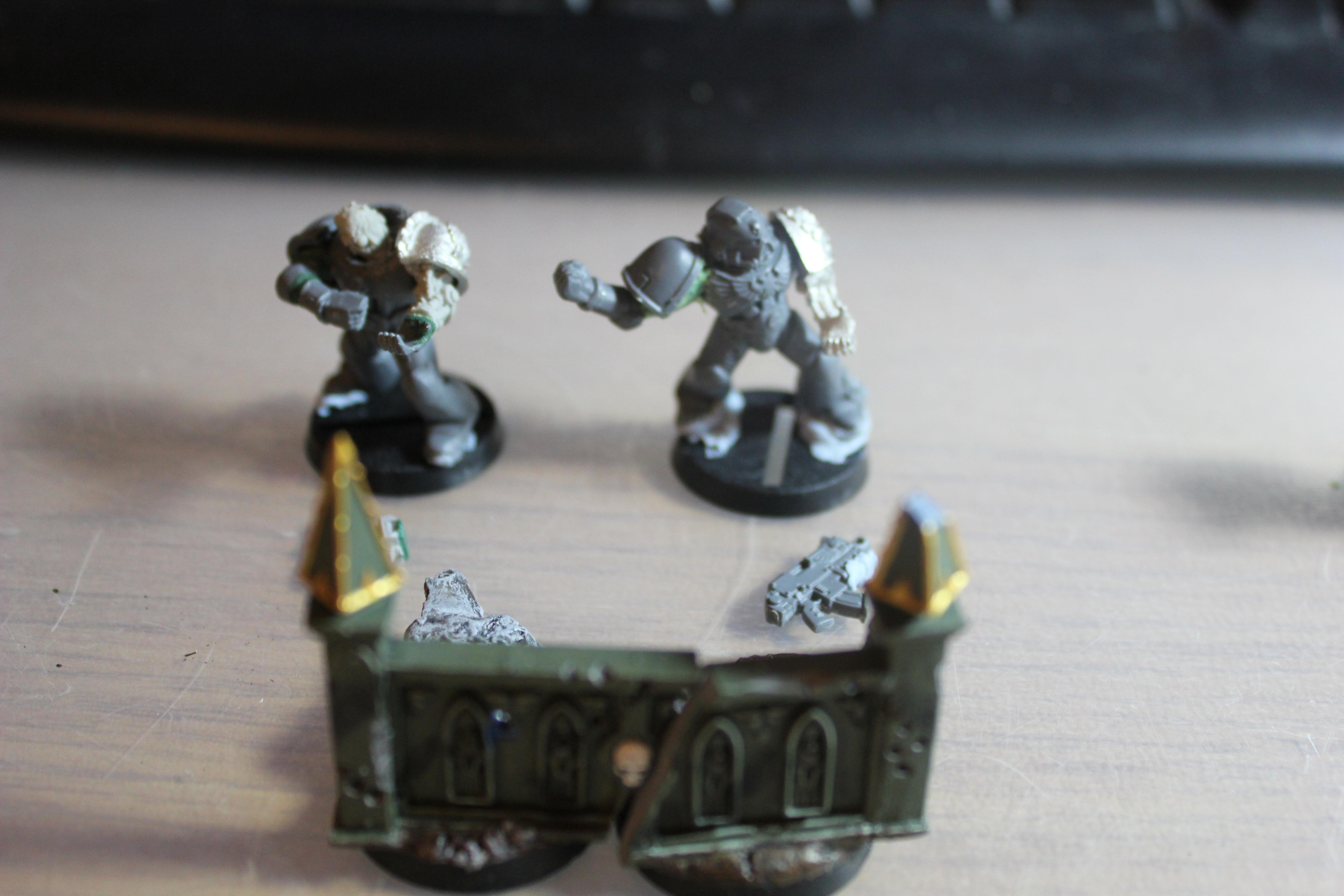 Iron Hands, Space Marines, Warhammer 40,000, Work In Progress
