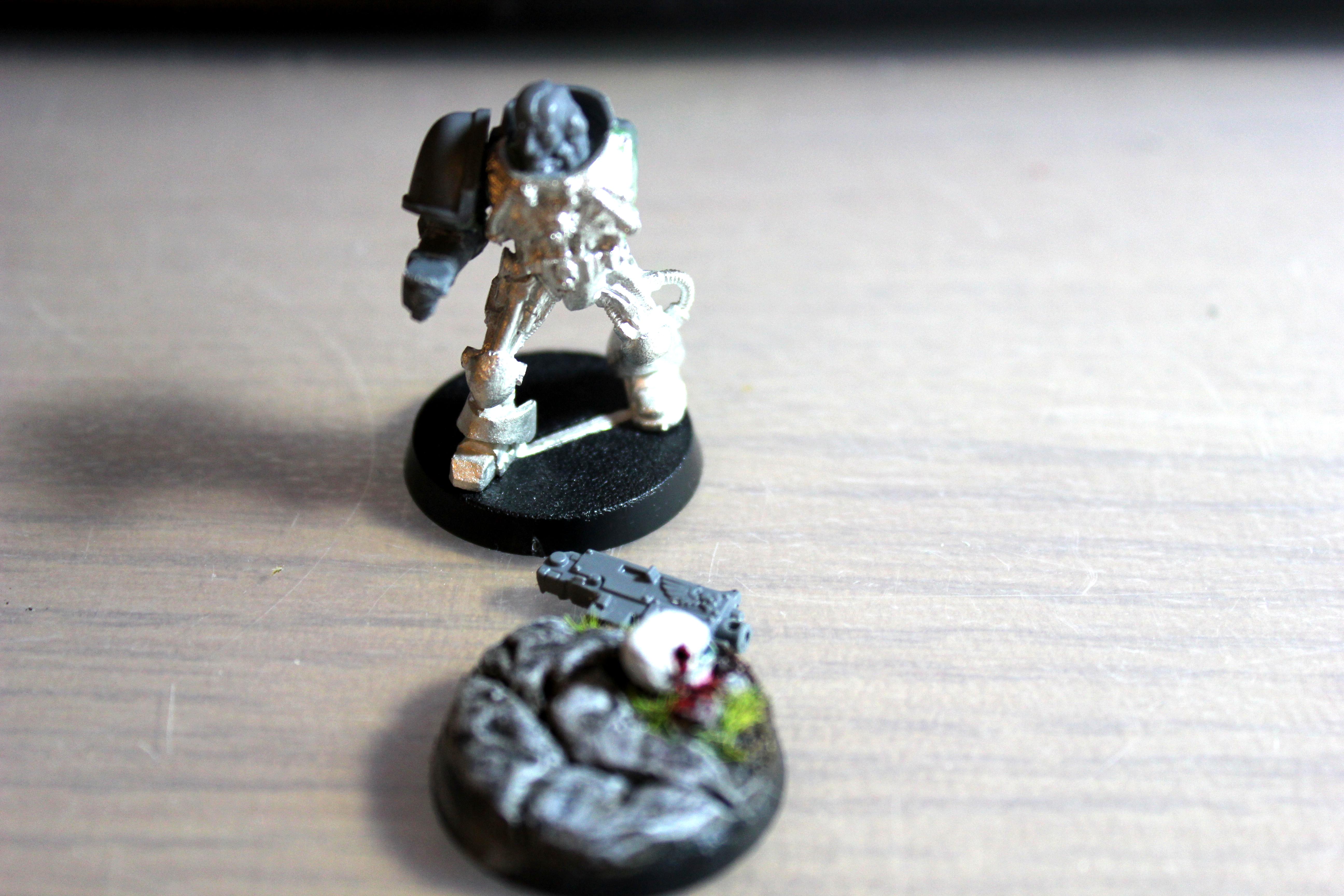 Iron Hands, Space Marines, Warhammer 40,000, Work In Progress