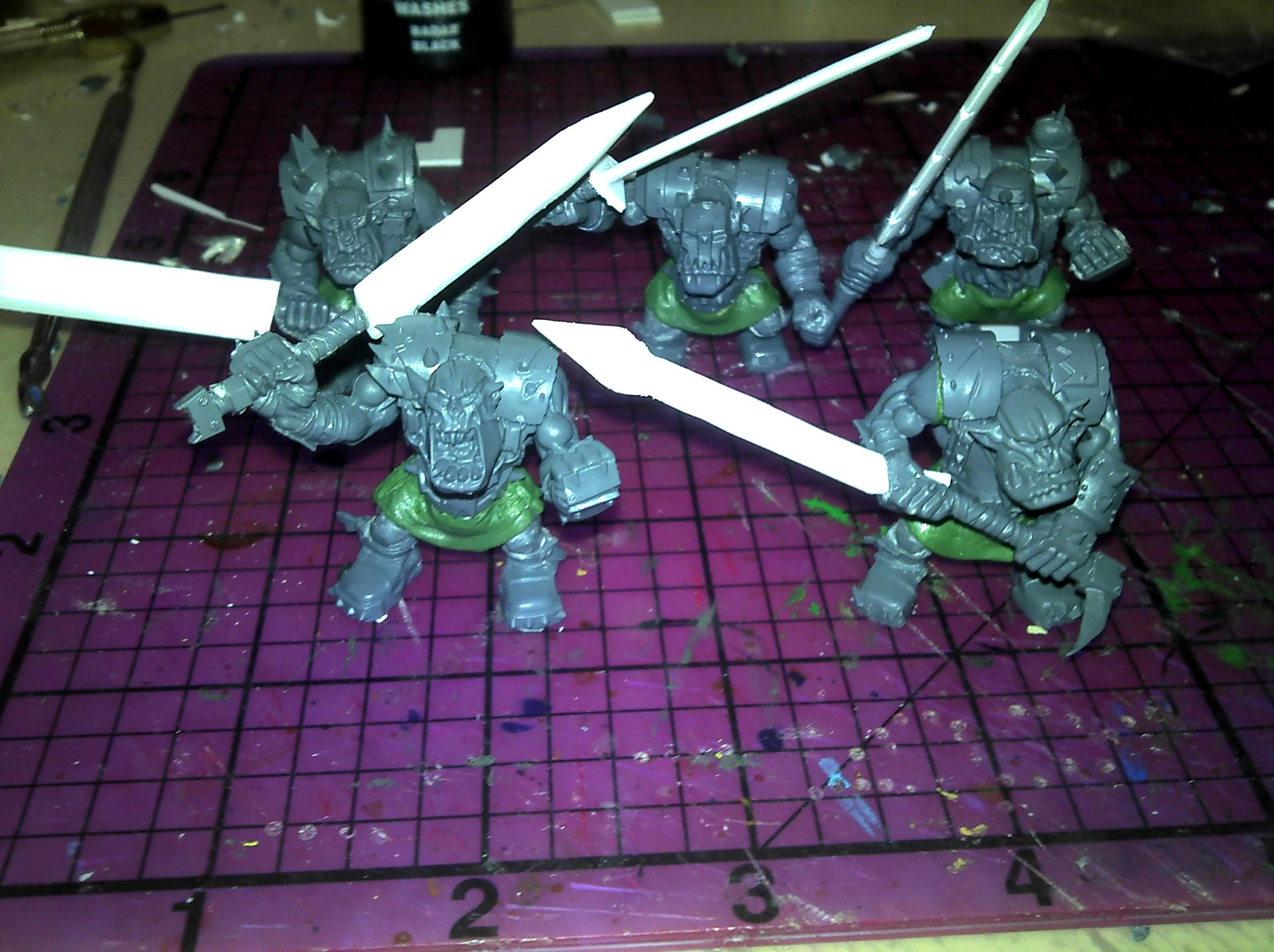 Conversion, Greenstuff, Kilt, Orks, Scottish