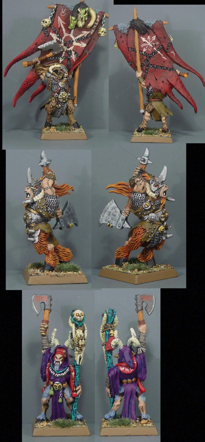 Beastmen, Pro Painted, Rpg, Warhammer Fantasy