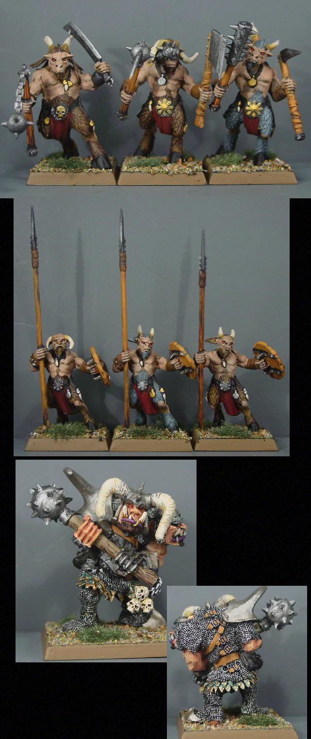 Beastmen, Pro Painted, Rpg, Warhammer Fantasy