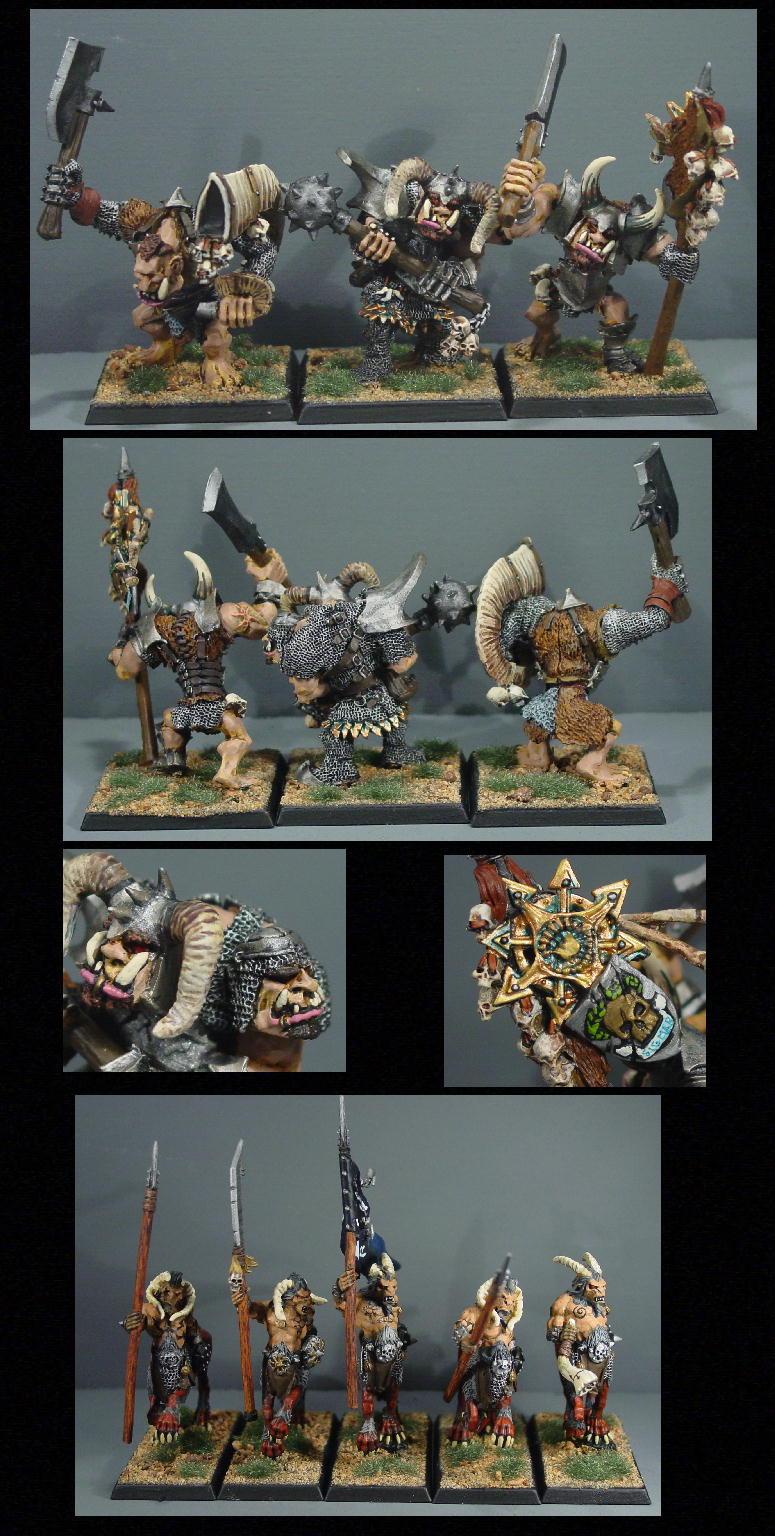 Beastmen, Pro Painted, Rpg, Warhammer Fantasy
