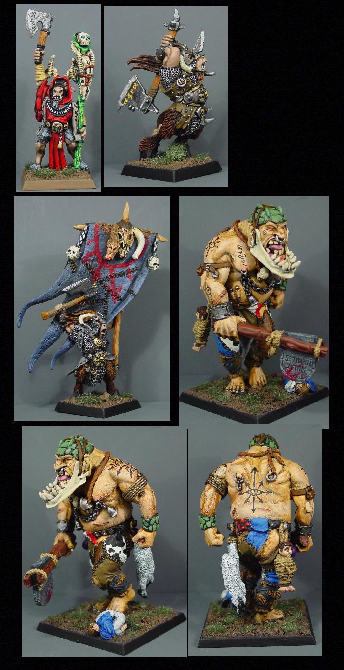 Beastmen, Pro Painted, Rpg, Warhammer Fantasy