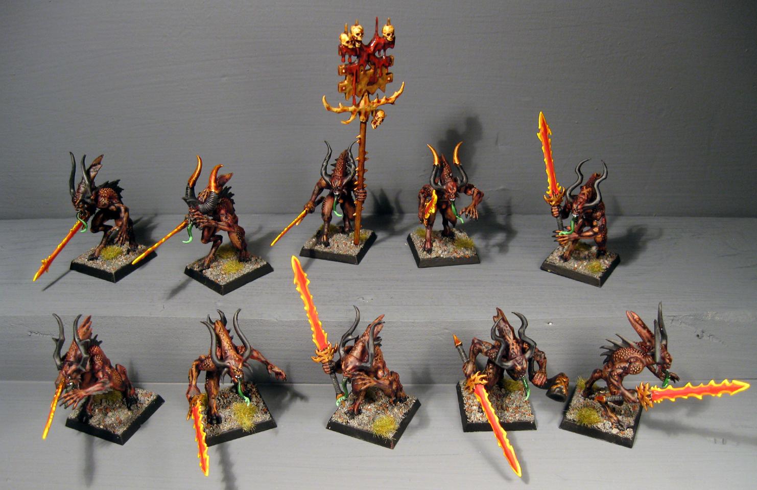 Chaos, Daemons, Pro Painted, Warhammer 40,000