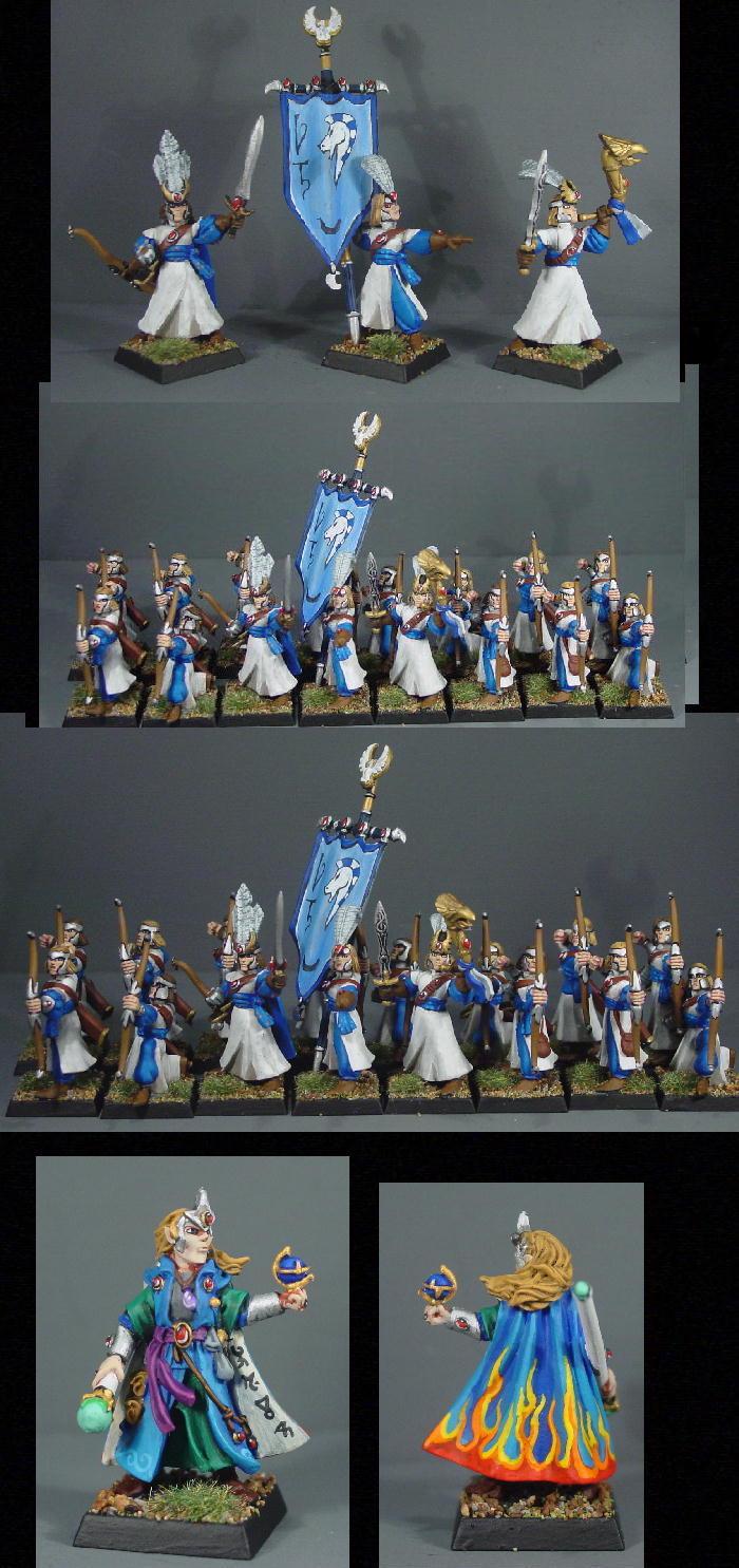 High Elves, Pro Painted, Rpg, Warhammer Fantasy