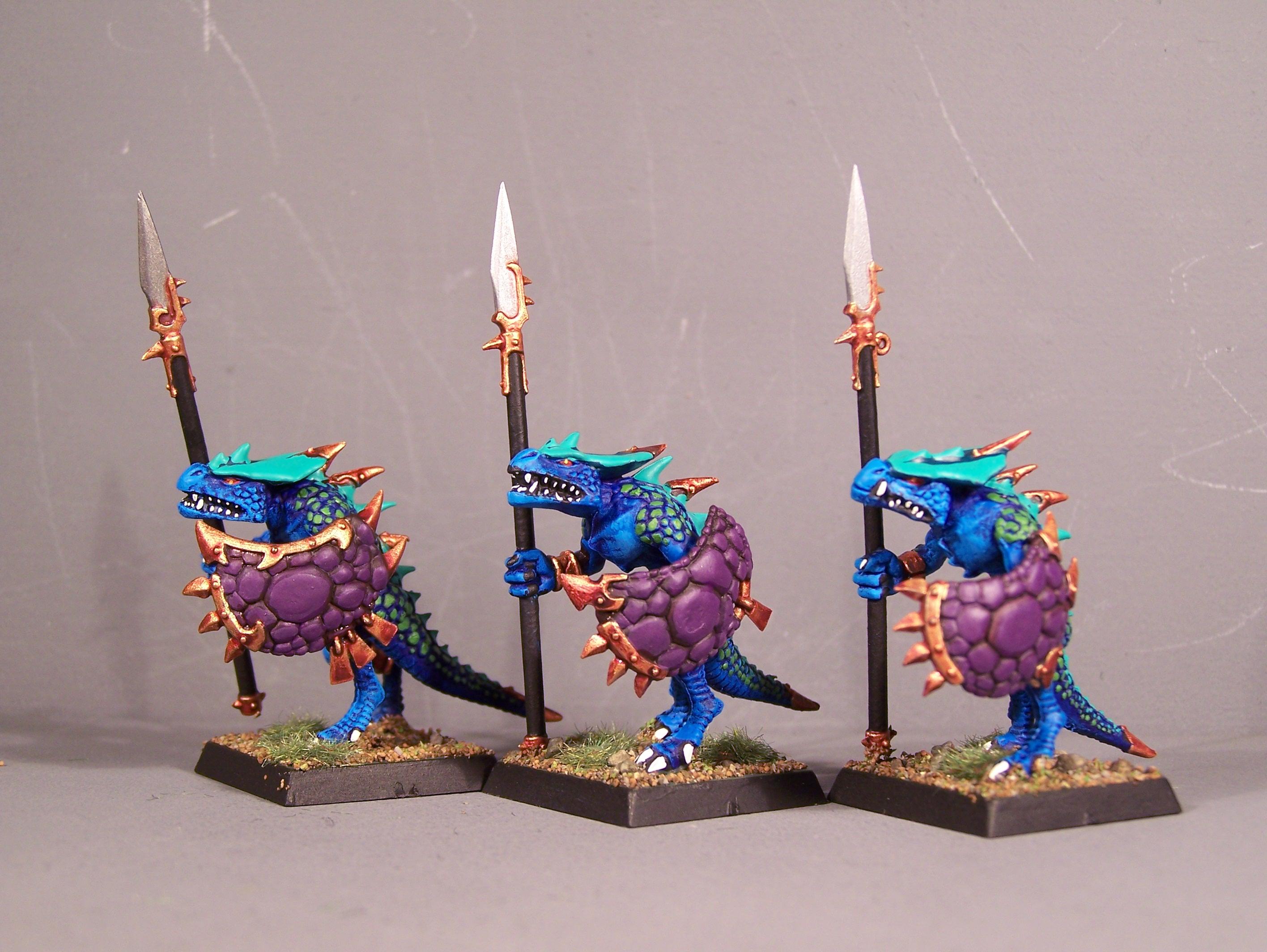 Lizzard Men, Pro Painted, Rpg, Warhammer Fantasy