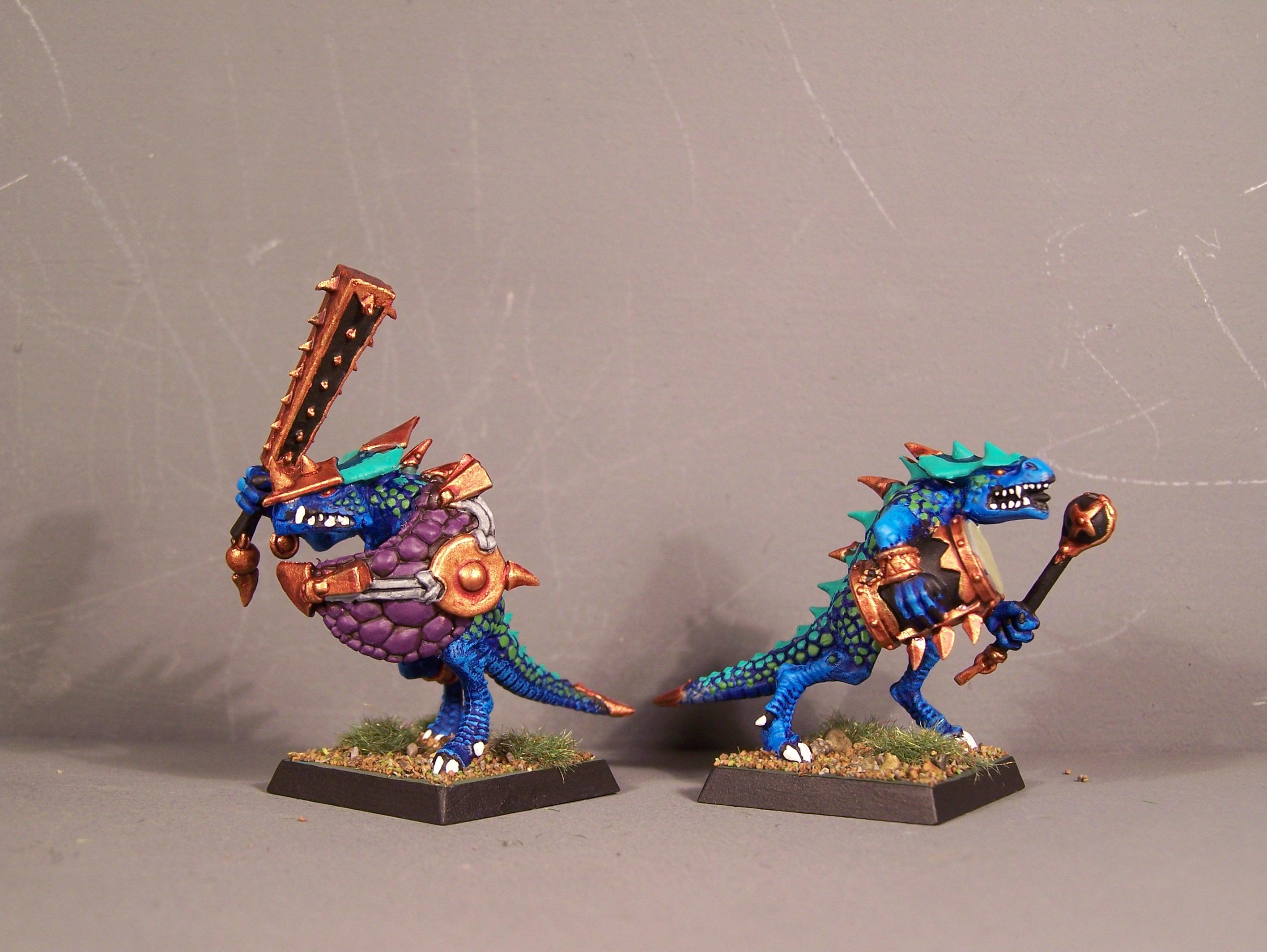 Lizzard Men, Pro Painted, Rpg, Warhammer Fantasy