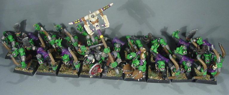 Goblins, Gobos, Orcs, Orcs And Goblins, Orks, Pro Painted, Rpg, Warhammer Fantasy