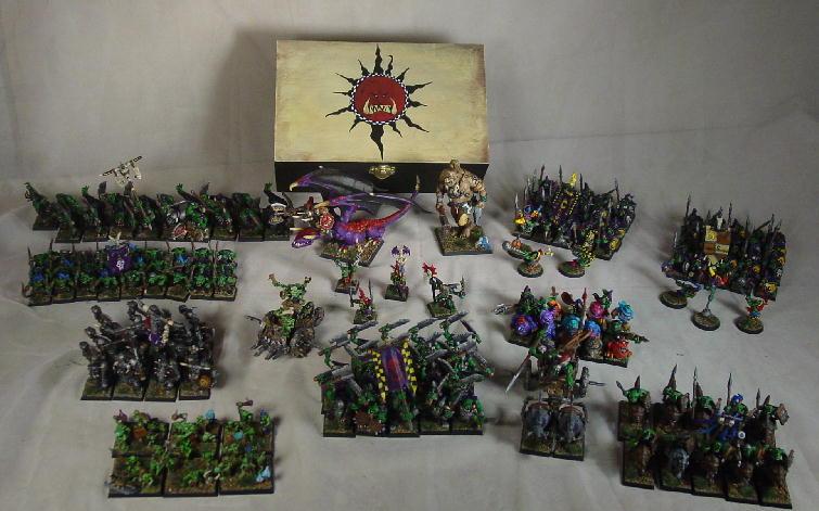Goblins, Gobos, Orcs, Orcs And Goblins, Orks, Pro Painted, Rpg, Warhammer Fantasy
