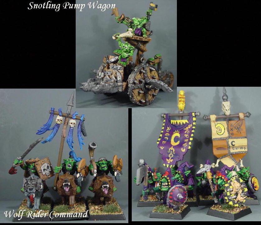 Goblins, Gobos, Orcs, Orcs And Goblins, Orks, Pro Painted, Rpg, Warhammer Fantasy