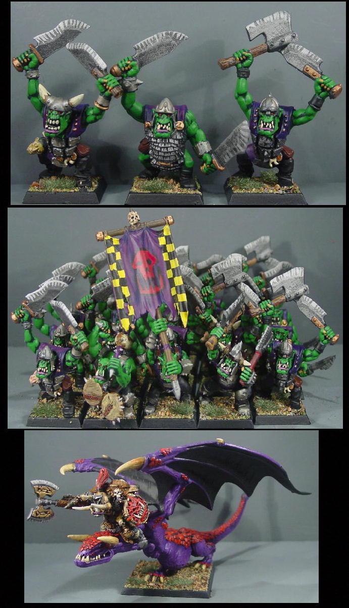 Goblins, Gobos, Orcs, Orcs And Goblins, Orks, Pro Painted, Rpg, Warhammer Fantasy