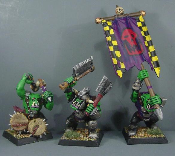 Goblins, Gobos, Orcs, Orcs And Goblins, Orks, Pro Painted, Rpg, Warhammer Fantasy