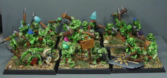 Goblins, Gobos, Orcs, Orcs And Goblins, Orks, Pro Painted, Rpg, Warhammer Fantasy