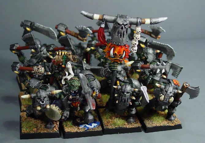Goblins, Gobos, Orcs, Orcs And Goblins, Orks, Pro Painted, Rpg, Warhammer Fantasy