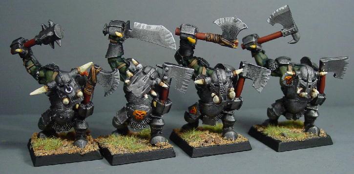 Goblins, Gobos, Orcs, Orcs And Goblins, Orks, Pro Painted, Rpg, Warhammer Fantasy
