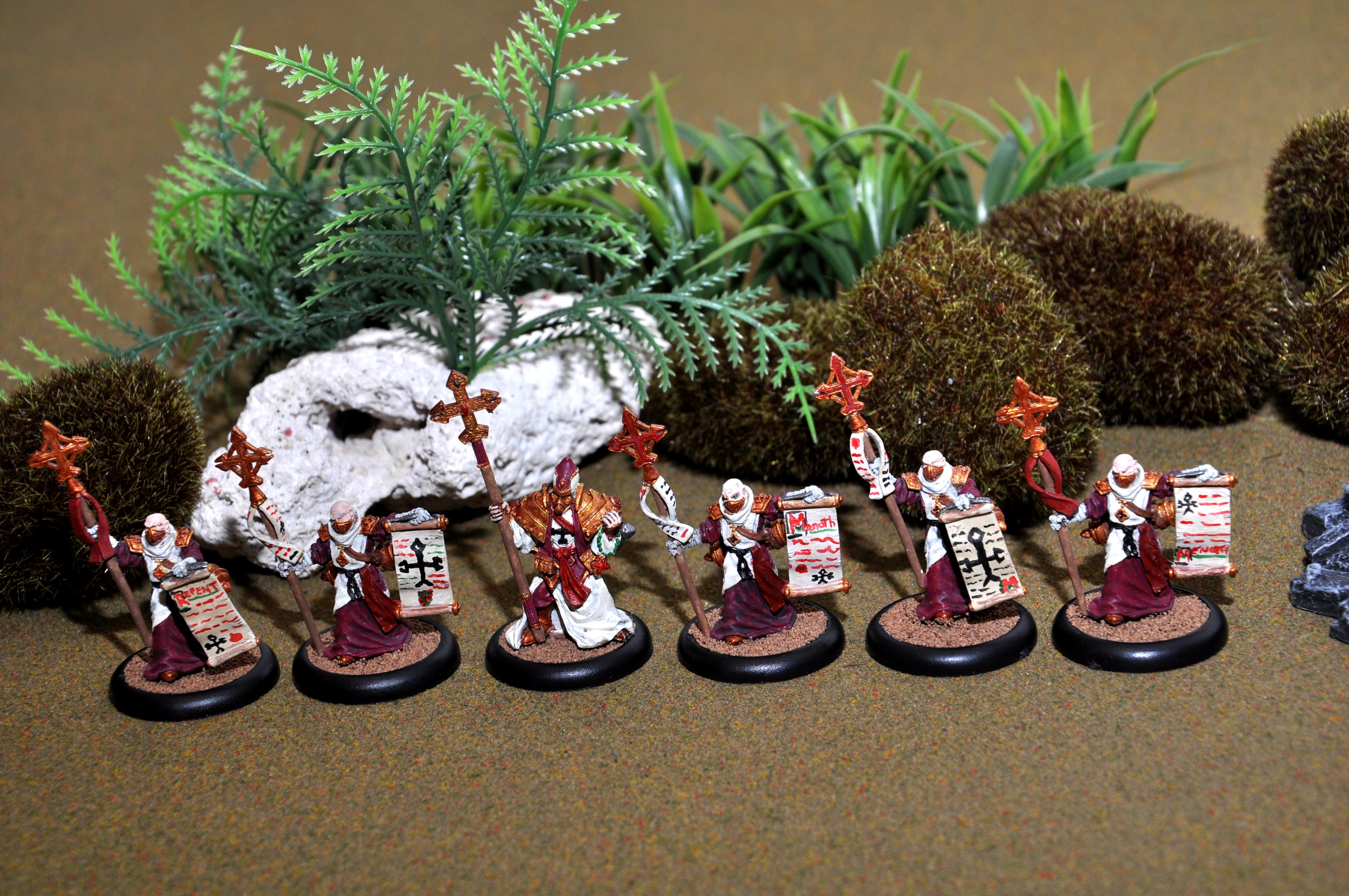 Choir, Kreos, Painting, Protectorate Of Menoth