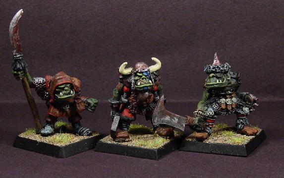 Goblins, Gobos, Old School, Orcs, Orcs And Goblins, Orks, Pro Painted, Retro, Rpg, Warhammer Fantasy