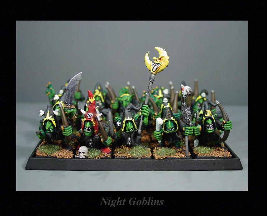 Goblins, Gobos, Orcs, Orcs And Goblins, Orks, Pro Painted, Rpg, Warhammer Fantasy
