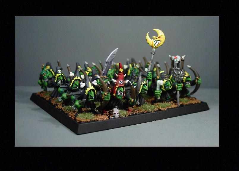 Goblins, Gobos, Orcs, Orcs And Goblins, Orks, Pro Painted, Rpg, Warhammer Fantasy