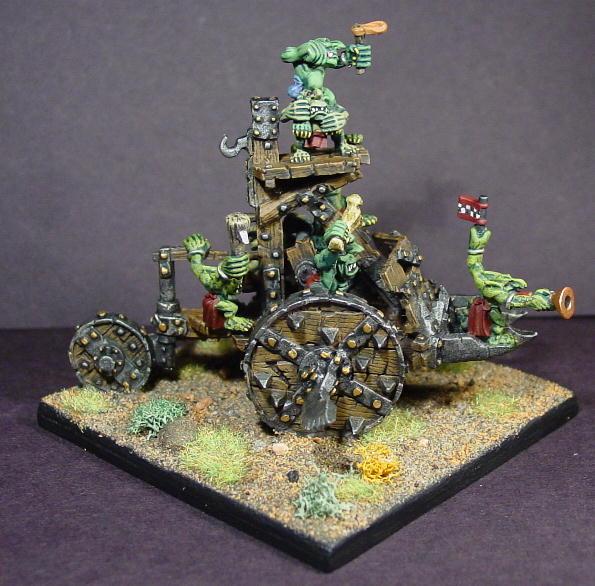 Goblins, Gobos, Gretchin, Grots, Orcs, Orcs And Goblins, Orks, Pro Painted, Rpg, Snotling, War Machine, Warhammer Fantasy