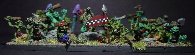 Goblins, Gobos, Orcs, Orcs And Goblins, Orks, Pro Painted, Rpg, Warhammer Fantasy